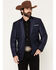 Image #1 - Rock & Roll Denim Men's Paisley Print Sportcoat, Navy, hi-res
