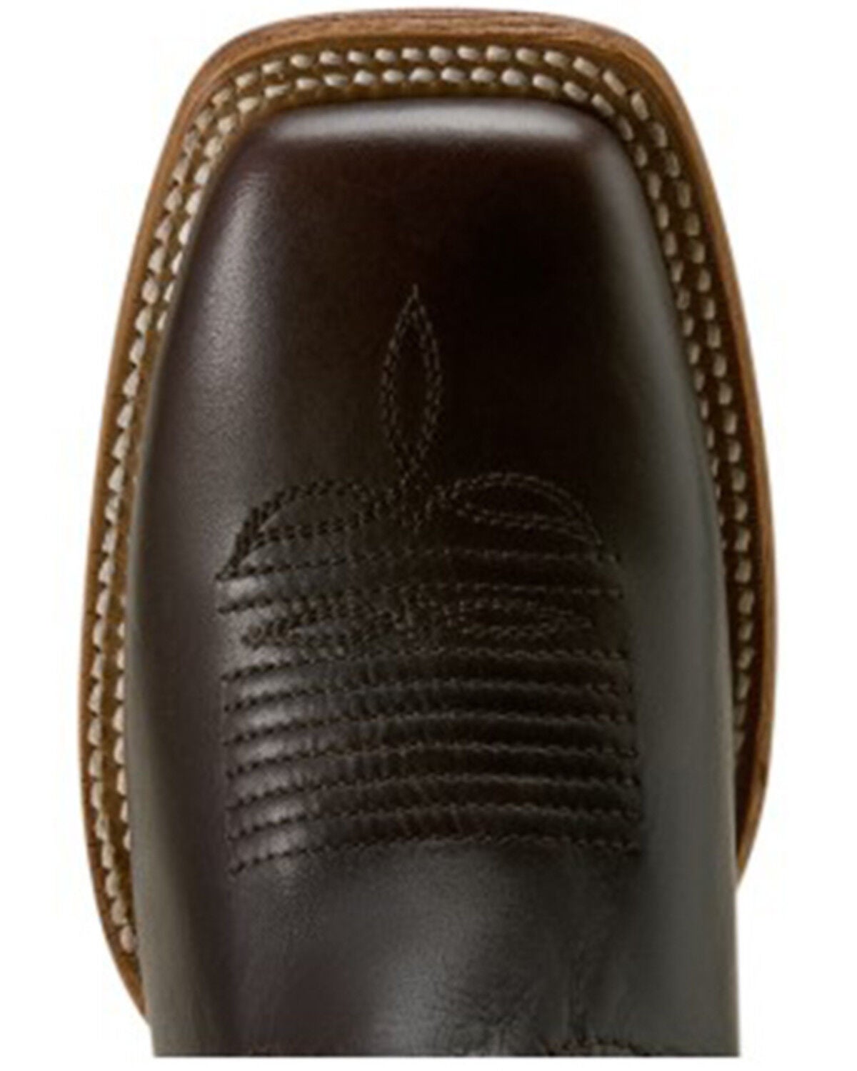 Image #6 - Ariat Women's County Lane Western Boots - Broad Square Toe, Chocolate, hi-res