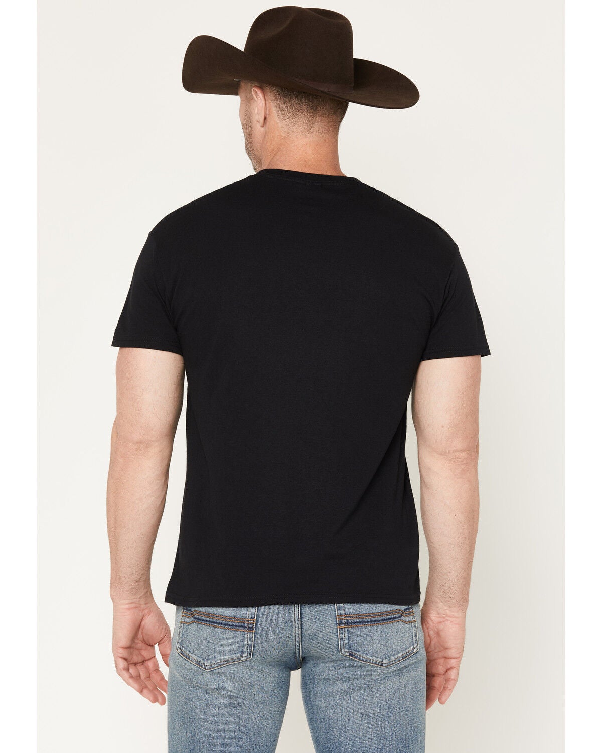 Image #4 - Cody James Men's Americana Steer Short Sleeve Graphic T-Shirt, Black, hi-res