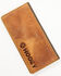 Hooey Men's Brown Logo Embossed Rodeo Wallet , Brown, hi-res