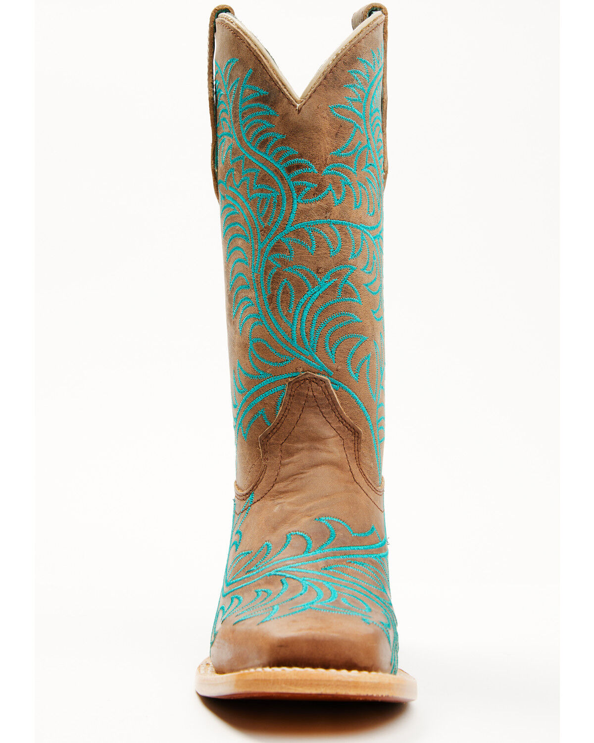 Product Name:  Corral Girls' Embroidered Western Boots - Broad Square Toe