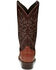 Tony Lama Men's Brown Ostrich Western Boots - Medium Toe, Brown, hi-res