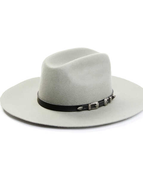 Idyllwind Women's Double D Felt Western Fashion Hat  , Grey, hi-res