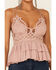 Image #3 - Free People Women's Adella Cami, Mauve, hi-res