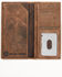 Hooey Men's Brown Liberty Rope Embossed Rodeo Wallet, Brown, hi-res