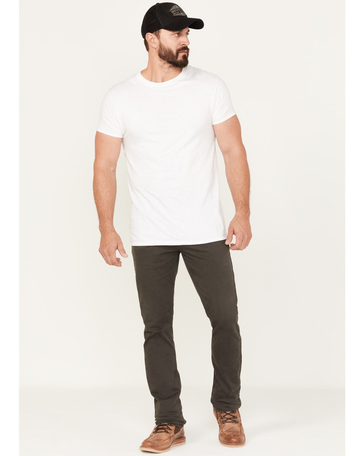 Brothers and Sons Men's Appaloosa Slim Taper Twill Stretch Denim Jeans, Grey, hi-res
