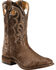 Image #1 - Boulet Super Roper Cowboy Boots - Round Toe, Walnut, hi-res