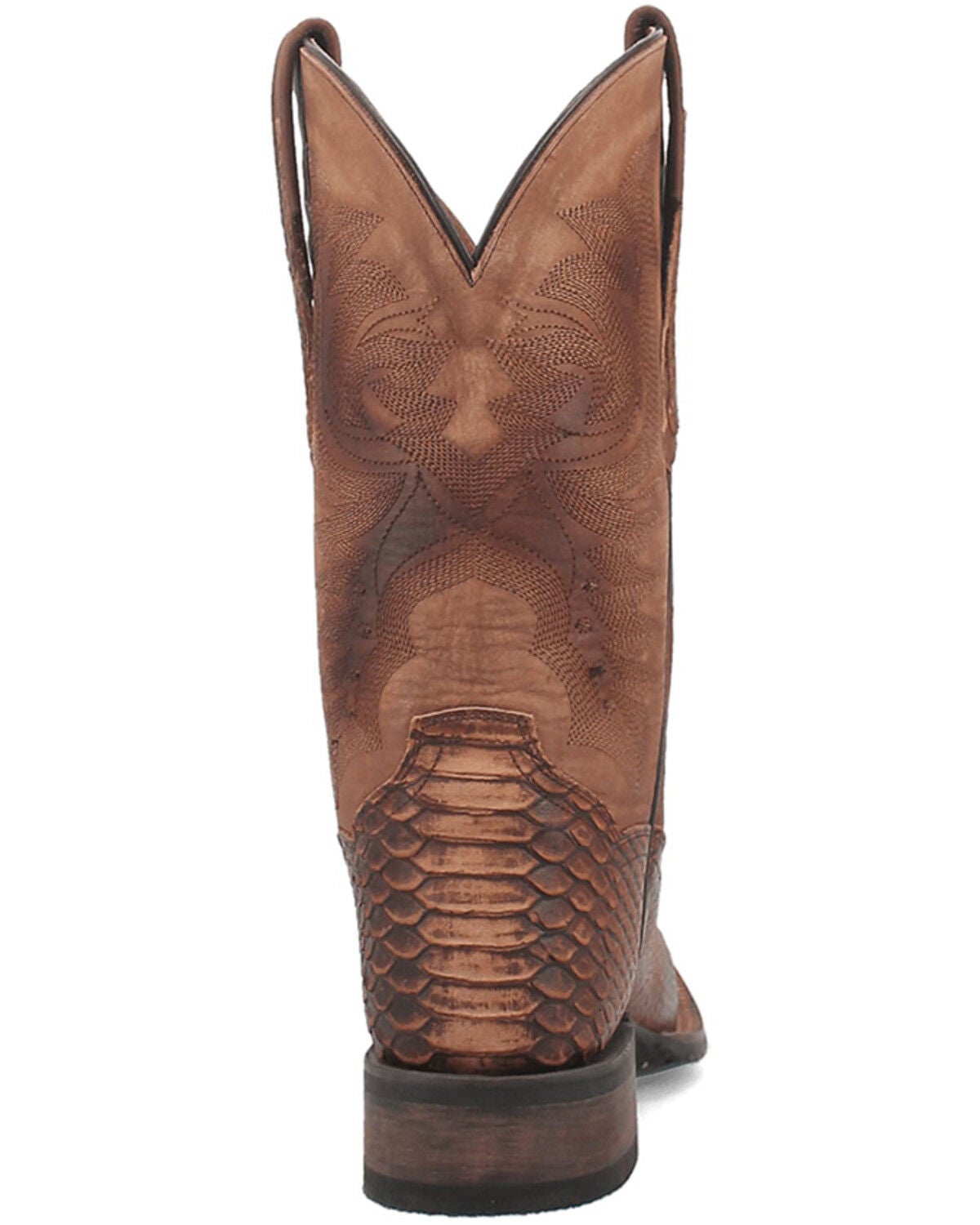 Image #5 - Dan Post Men's Ka Western Boots - Broad Square Toe, Brown, hi-res