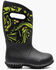 Bogs Boys' York Spooky Rain Boots - Round Toe, , hi-res