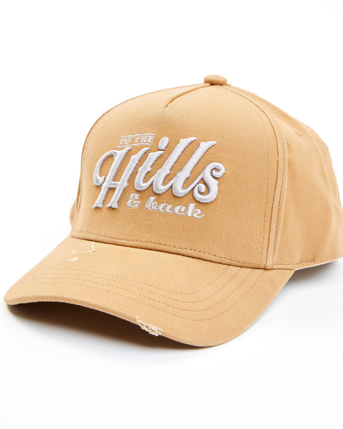 Image #1 - Shyanne Women's To The Hills Embroidered Solid-Back Ball Cap, Camel, hi-res