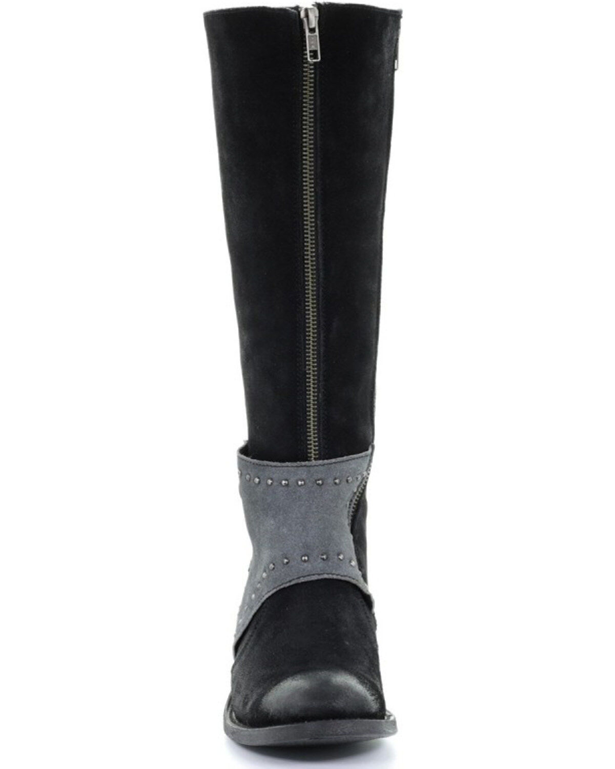 Image #4 - Corral Women's Black & Grey Mask Tall Top Boots - Round Toe, , hi-res