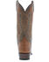 Image #4 - El Dorado Men's Teju Lizard Western Boots - Square Toe, , hi-res