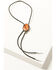 Image #1 - Paige Wallace Women's Bended Agate Bolo Tie, Orange, hi-res