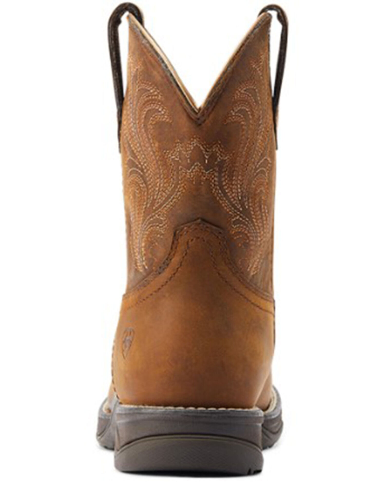 ariat leather belt