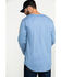 Hawx Men's FR Logo Long Sleeve Work T-Shirt , Blue, hi-res