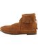 Image #3 - Women's Minnetonka Suede Back Zipper Moccasin Boots, , hi-res