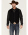 Moonshine Spirit Men's Sunday Brunch Button Down Western Vest , Black, hi-res