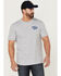 Moonshine Spirit Men's Cream Trail Blazer Graphic T-Shirt , White, hi-res