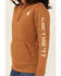 Image #3 - Carhartt Women's Relaxed Fit Midweight Sleeve Graphic Sweatshirt , Tan, hi-res