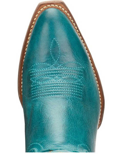 Justin Women's Whitley Western Boots - Snip Toe, Turquoise, hi-res
