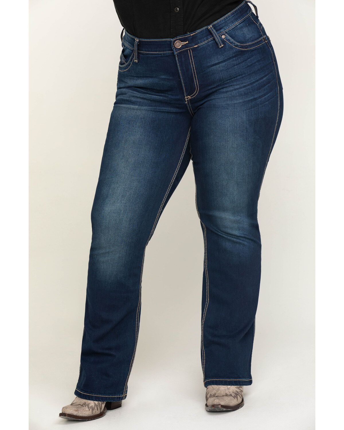 wrangler q baby jeans plus size