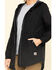 Image #4 - Carhartt Women's Black Rain Defender Nylon Coat  , , hi-res