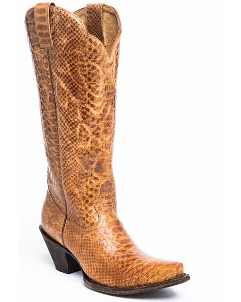 Image #1 - Idyllwind Women's Strut Western Boots - Snip Toe, Cognac, hi-res