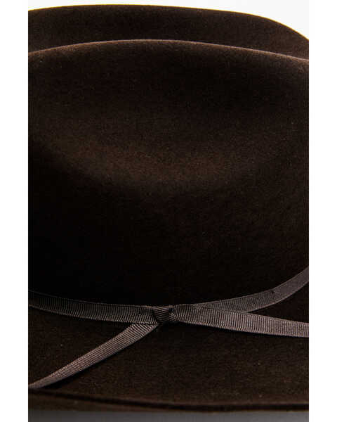Image #2 - Serratelli 4X Felt Cowboy Hat, Cream, hi-res