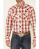 Image #3 - Wrangler 20X Men's Advanced Comfort Large Plaid Print Long Sleeve Snap Western Shirt, , hi-res
