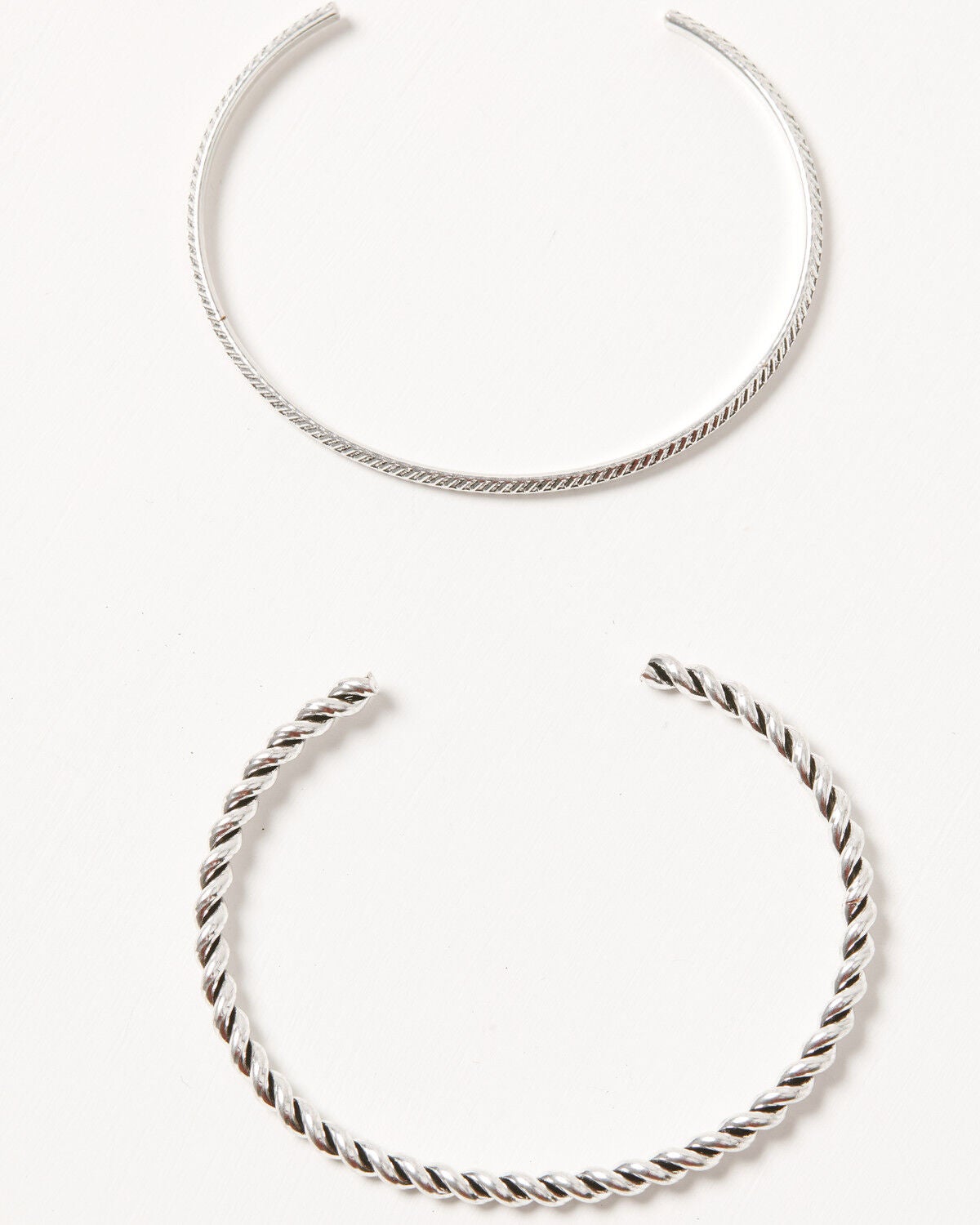 Image #3 - Shyanne Women's Jasper Braided Bracelet Set - 3 Piece, Silver, hi-res