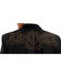 Image #2 - Circle S Men's Embroidered Micro-Suede Sportcoat, Black, hi-res