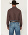 Image #4 - George Strait by Wrangler Men's Plaid Print Long Sleeve Button-Down Stretch Western Shirt - Big, , hi-res