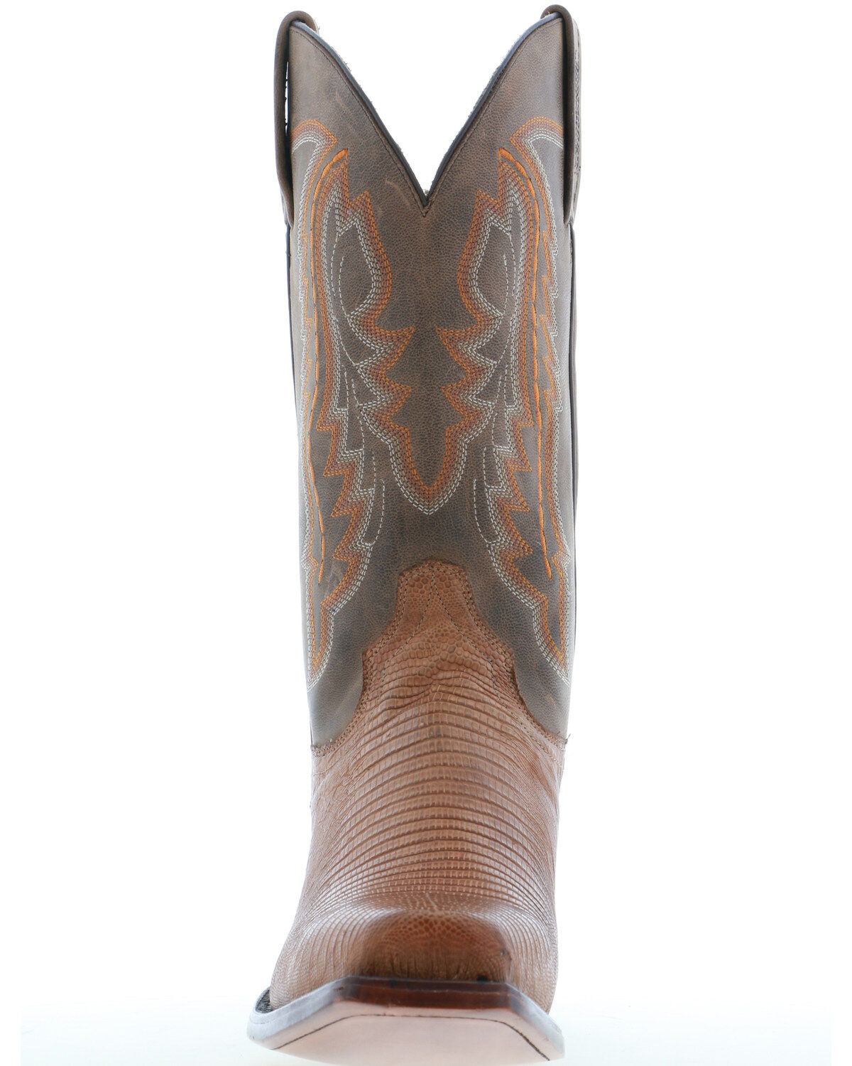 Image #5 - El Dorado Men's Teju Lizard Western Boots - Square Toe, , hi-res