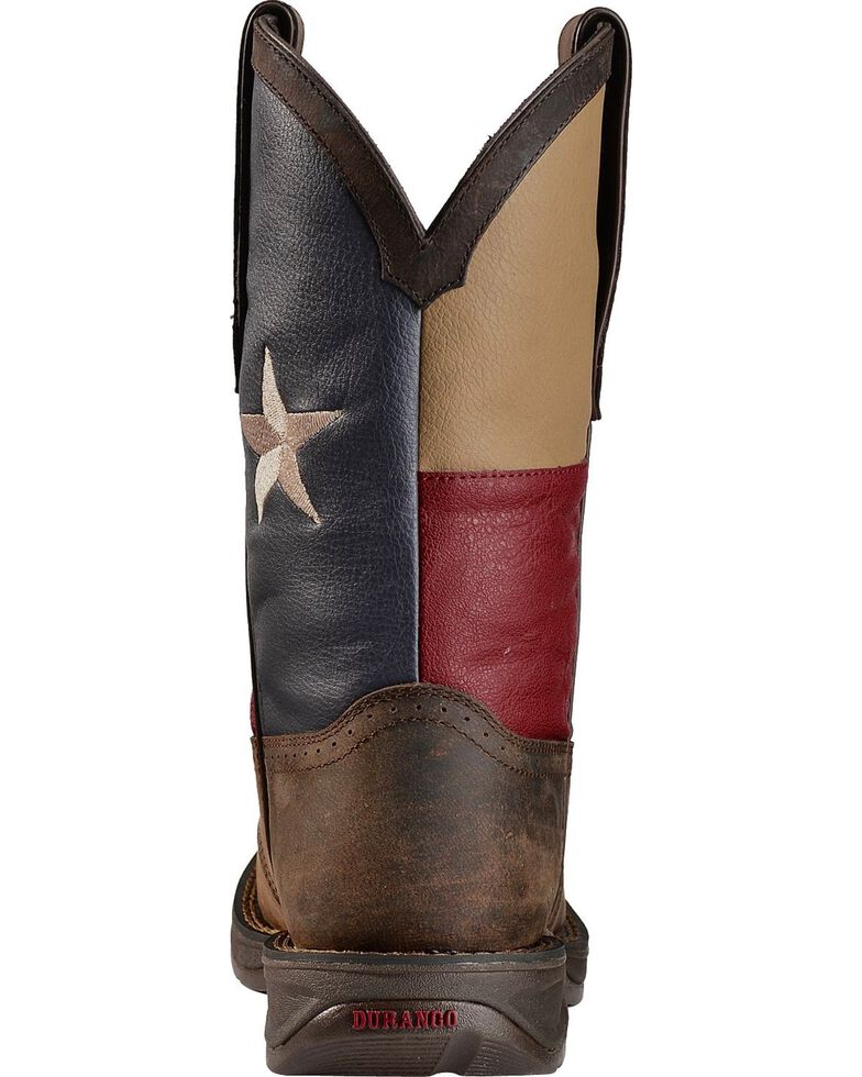 Rebel by Durango Men's Steel Toe Texas Flag Western Boots Boot Barn