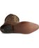 Image #5 - Old West Women's Distressed Leather Western Boots  - Snip Toe, , hi-res