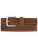 Image #1 - Tony Lama Men's Basic Double Stitch Belt, Brown, hi-res