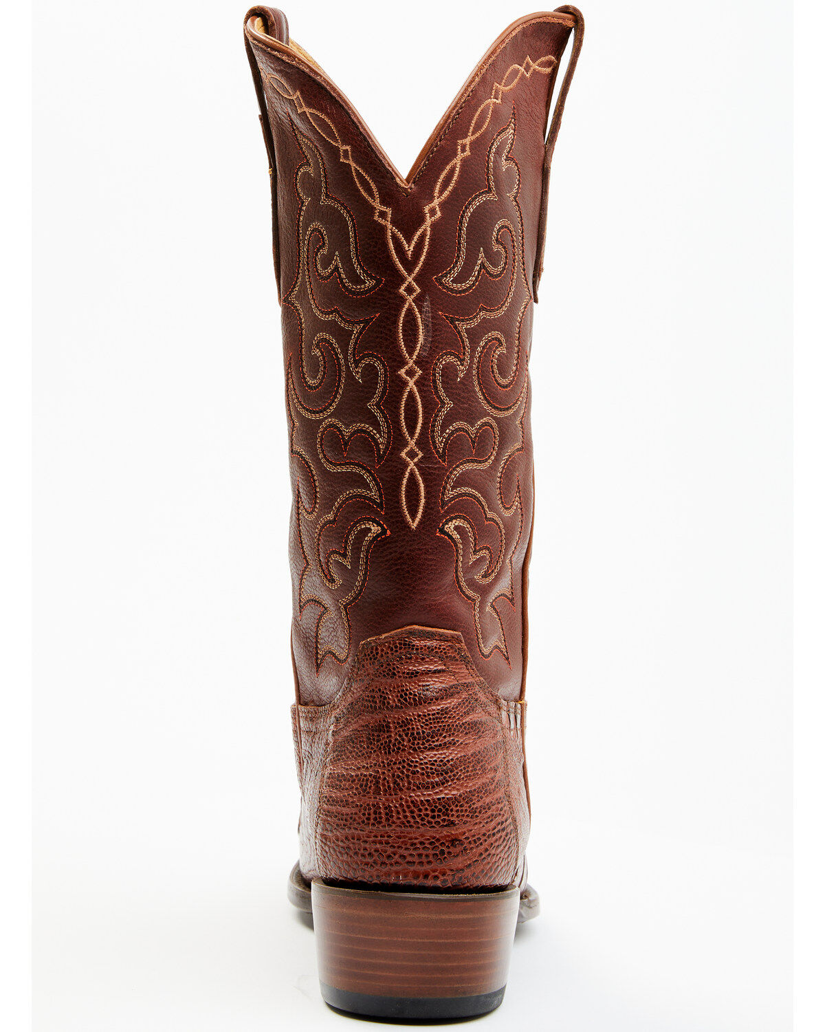 Image #5 - Cody James Men's Exotic Ostrich Western Boots - Round Toe, Red, hi-res