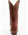 Image #5 - Cody James Men's Exotic Ostrich Western Boots - Round Toe, Red, hi-res