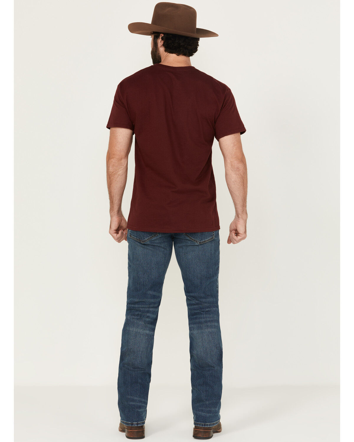 Image #3 - RANK 45® Men's Roadrunner Wash Ambush Slim Straight Stretch Denim Jeans, Medium Wash, hi-res