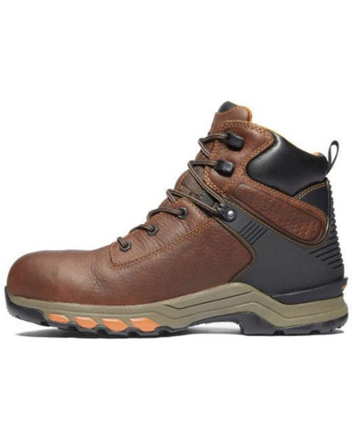 Image #3 - Timberland PRO Men's Hypercharge 6" Waterproof Work Boots - Composite Toe, Brown, hi-res