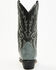 Image #5 - Laredo Men's Lizard Print Wingtip Western Boots - Medium Toe, Grey, hi-res