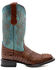Image #2 - Ferrini Men's Caiman Print Performance Western Boots - Broad Square Toe, Rust Copper, hi-res