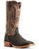 Image #1 - Ariat Men's Showman Mocha Full Quill Ostrich Western Boots - Wide Square Toe, , hi-res