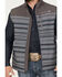 Cinch Men's Bonded Softshell Vest, Grey, hi-res