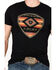 Image #3 - Ariat Men's Boot Barn Exclusive Southwestern Short Sleeve Graphic T-Shirt, Black, hi-res