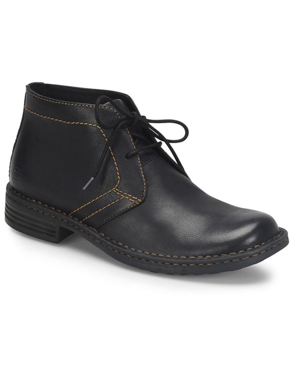 Born Men's Harrison Casual Shoes, Black, hi-res