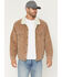 Image #1 - Levi's Men's Corduroy Sherpa Lined Snap Trucker Jacket, Tan, hi-res