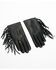 Image #1 - Idyllwind Women's Black Hemlock Fringe Gloves, , hi-res