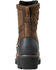 Ariat Men's Powerline H20 8" Lace-Up Work Boots - Composite Toe, Brown, hi-res