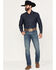 Wrangler 20x Men's 44MWX Cowboy Cut Medium Wash Slim Straight Stretch Denim Jeans, Medium Wash, hi-res